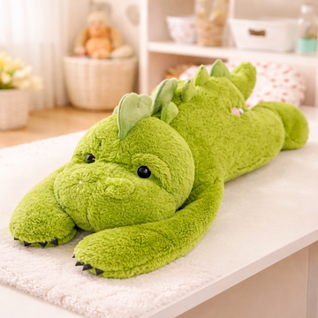 Animal Plush Toys (60cm)– Soft & Cuddly Long Arm Stuffed Animals for Kids (Dinosaur, Panda, Koala, Giraffe, Bear, Raccoon)