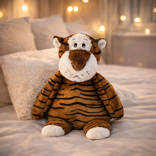 Large 19-Inch Floppy Tiger Plush Toy – Soft Cuddly Stuffed Animal for Kids – Premium Gift Ready